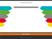 Tablet Screenshot of mymichaelvisit.com